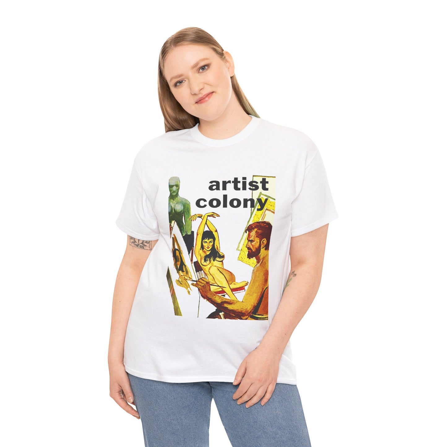 Artist Colony T-shirt - Retro Au Go Go