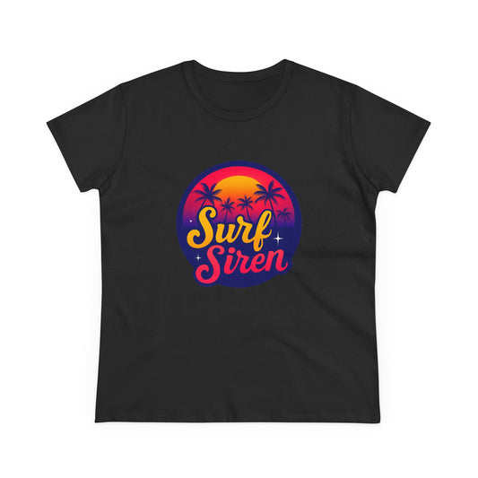 Surf Siren Womens T-shirt - Retro Au Go Go