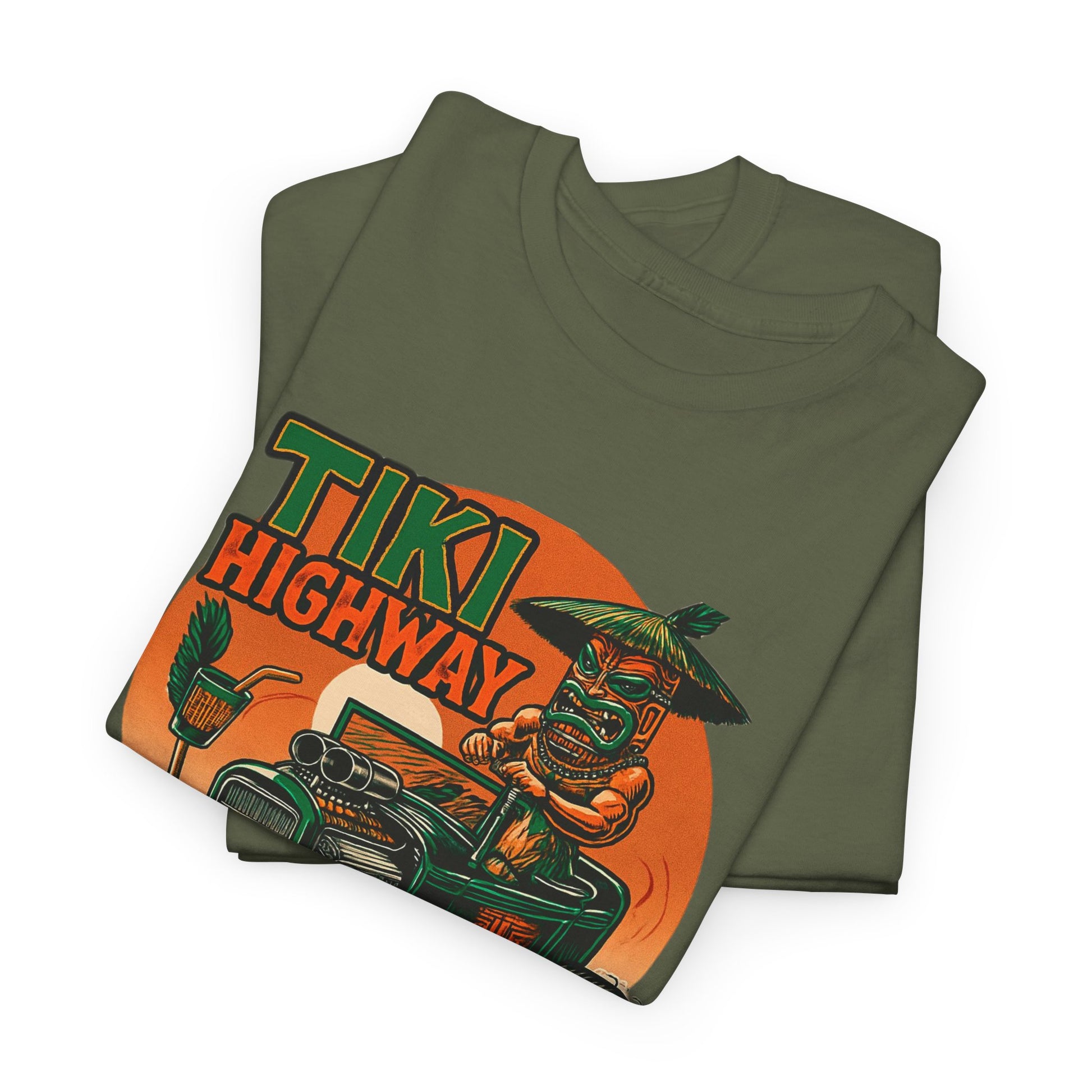 Tiki Highway T-shirt - Retro Au Go Go