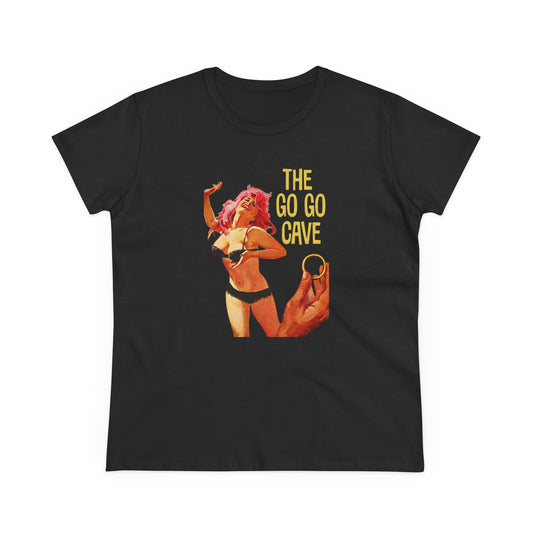 The Go Go Cave Womens T-shirt