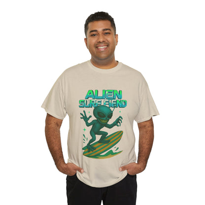 Alien Surf Fiend T-shirt - Retro Au Go Go