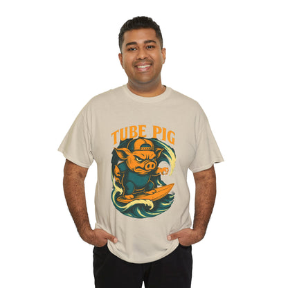 Tube Pig T-shirt - Retro Au Go Go