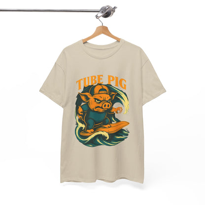 Tube Pig T-shirt - Retro Au Go Go