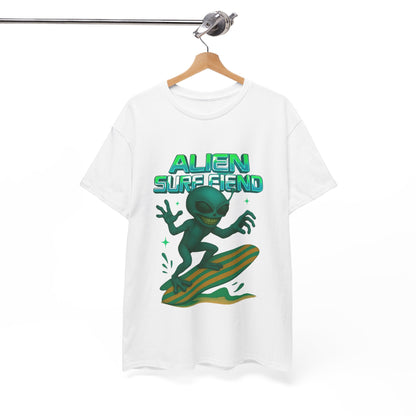 Alien Surf Fiend T-shirt - Retro Au Go Go
