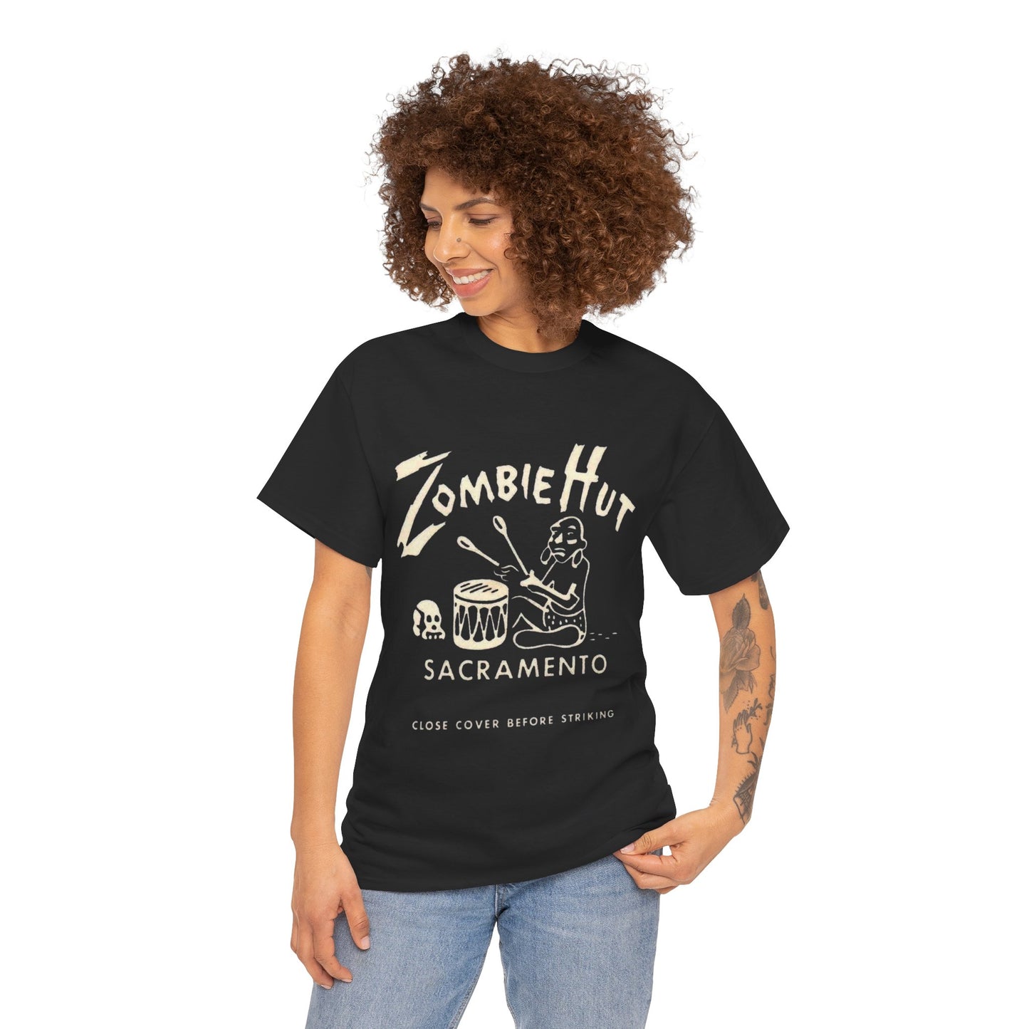 Zombie Hut T-Shirt - Retro Au Go Go