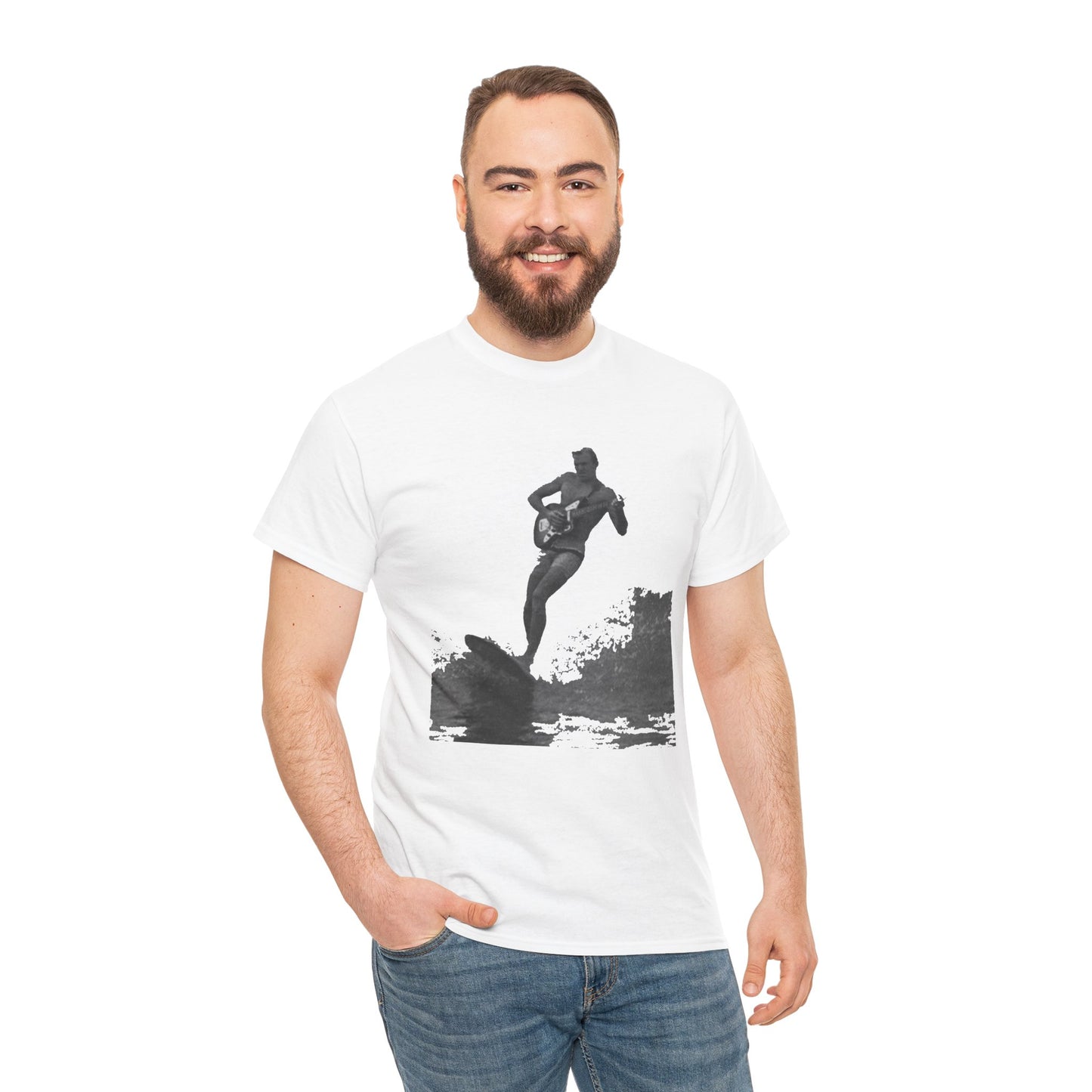 60s Surf Guitar T-shirt - Retro Au Go Go