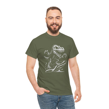 T - Rex Surfing T-shirt - Retro Au Go Go