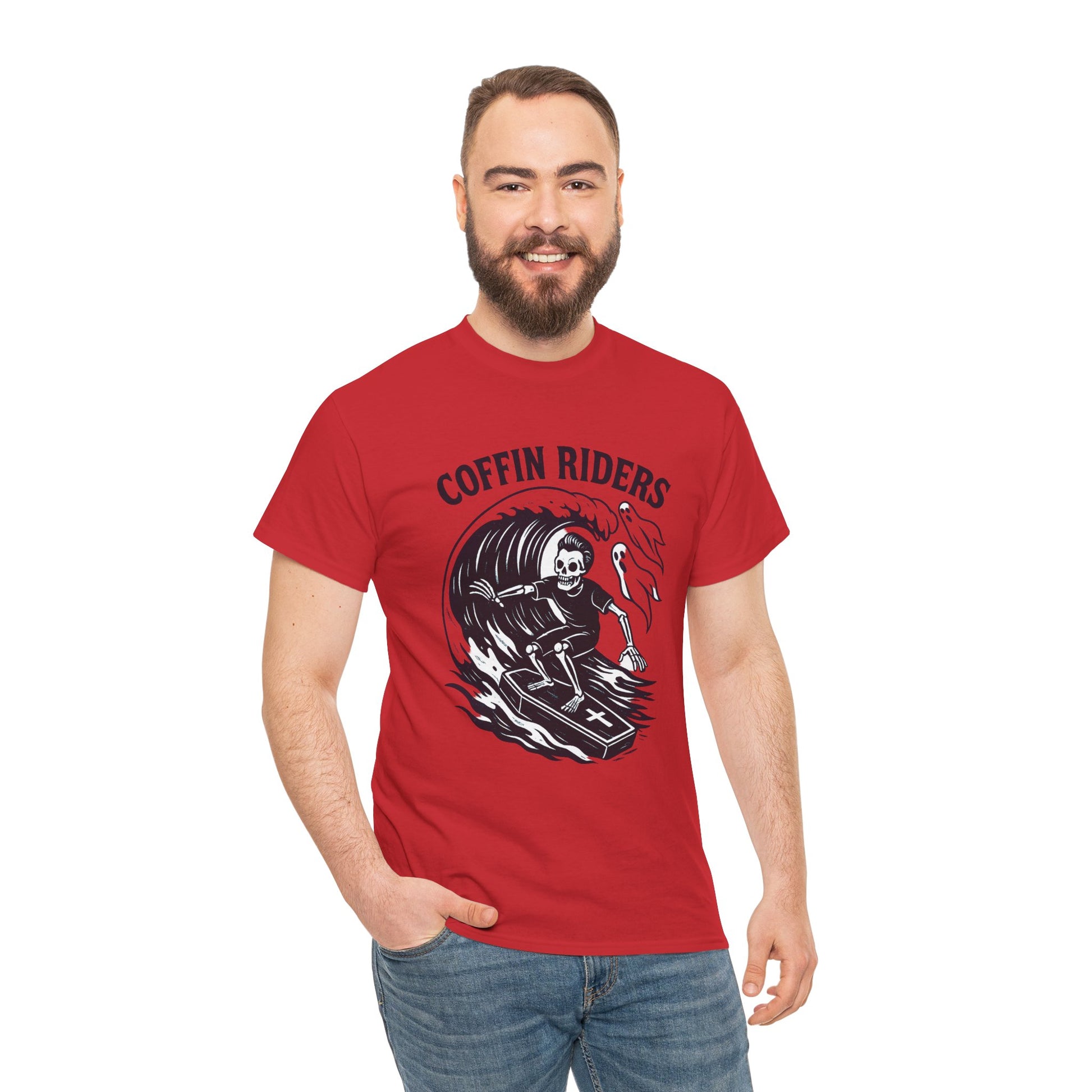 Coffin Riders T-shirt - Retro Au Go Go