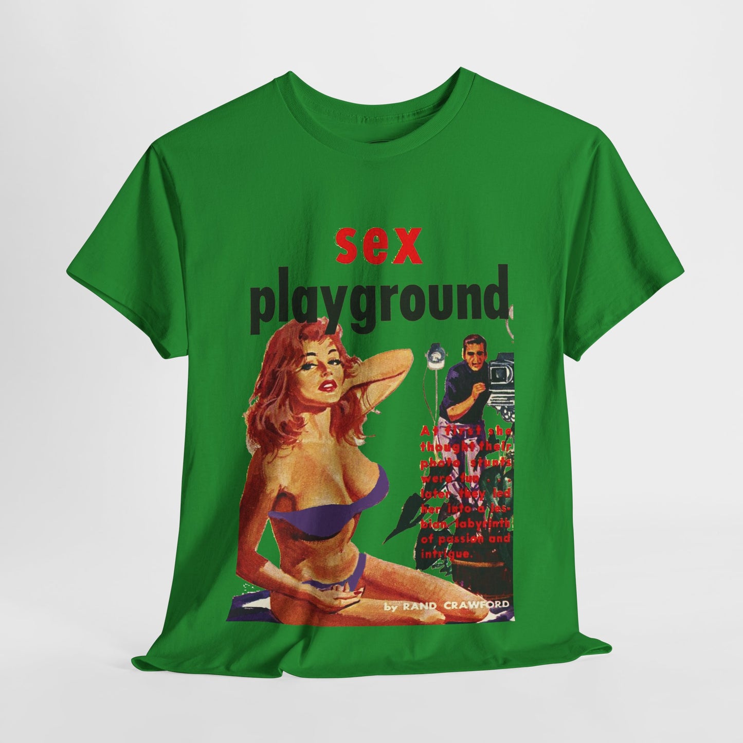 Sex Playground T-shirt - Retro Au Go Go