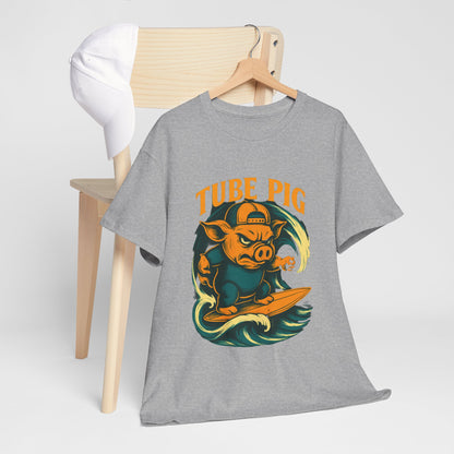Tube Pig T-shirt - Retro Au Go Go