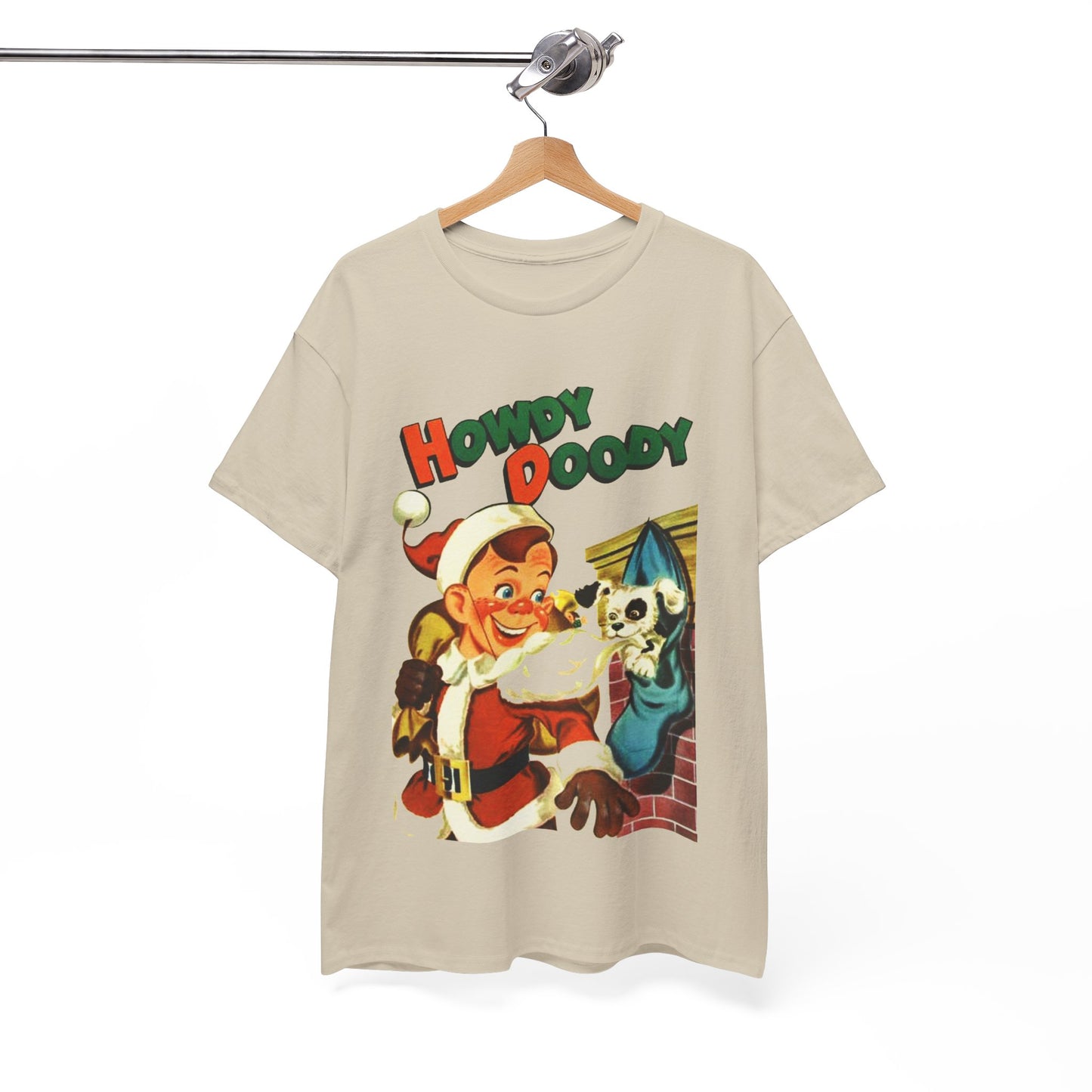 Howdy Doody Christmas T-shirt - Retro Au Go Go