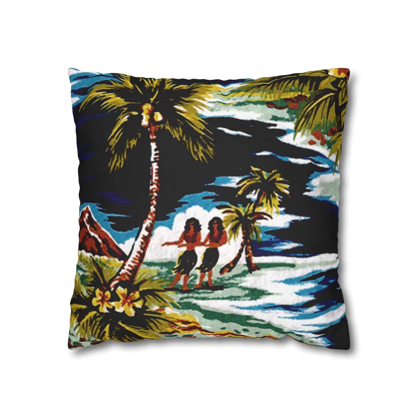 Twin Hula Cushion Cover - Retro Au Go Go