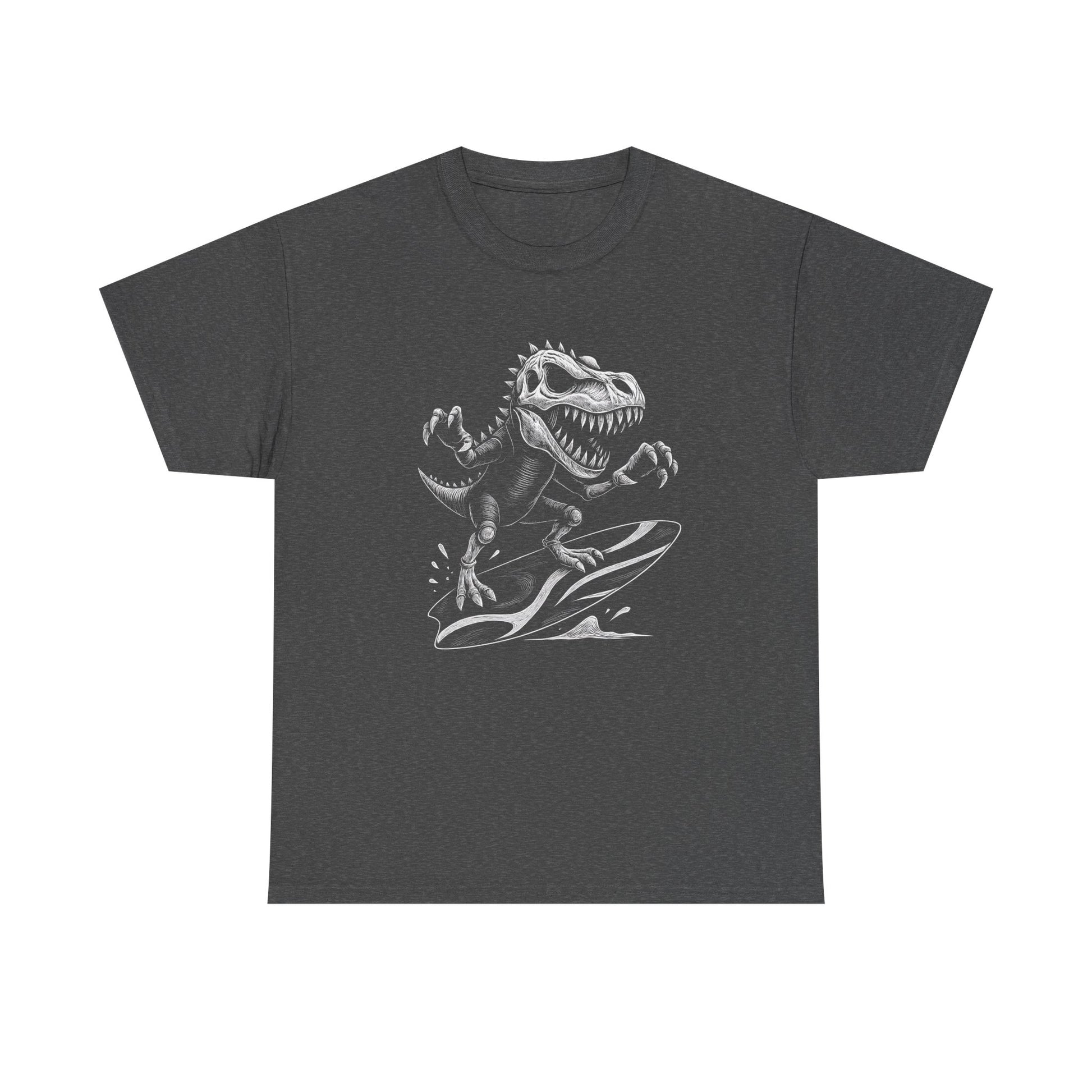 T - Rex Surfing T-shirt - Retro Au Go Go