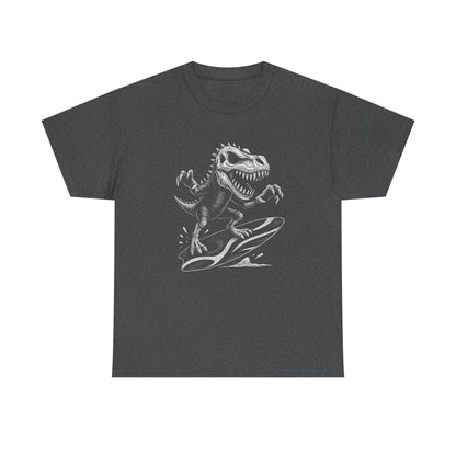 T - Rex Surfing T-shirt - Retro Au Go Go