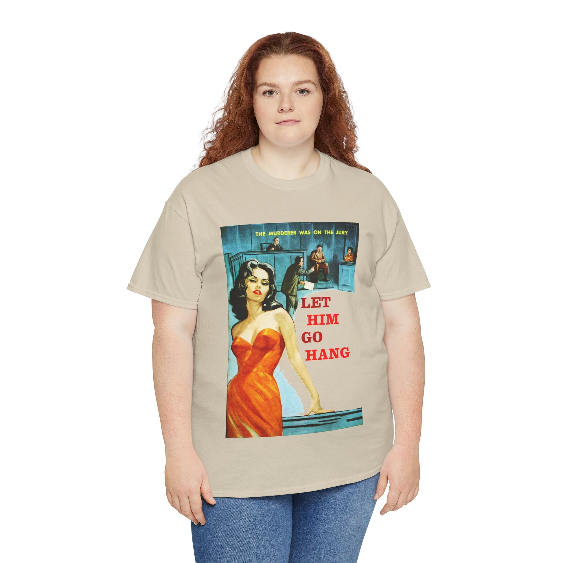 Let Him Go Hang T-shirt - Retro Au Go Go