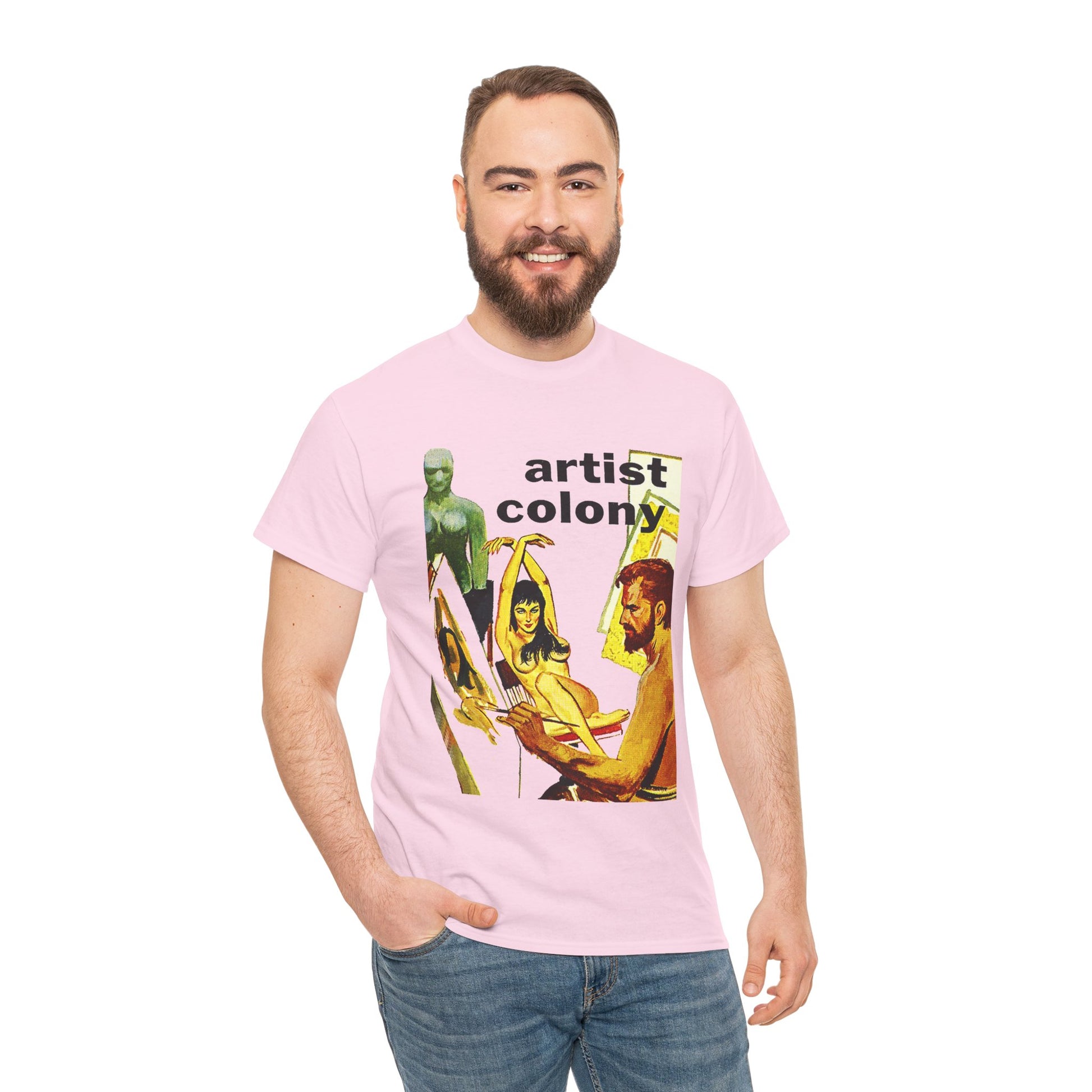 Artist Colony T-shirt - Retro Au Go Go