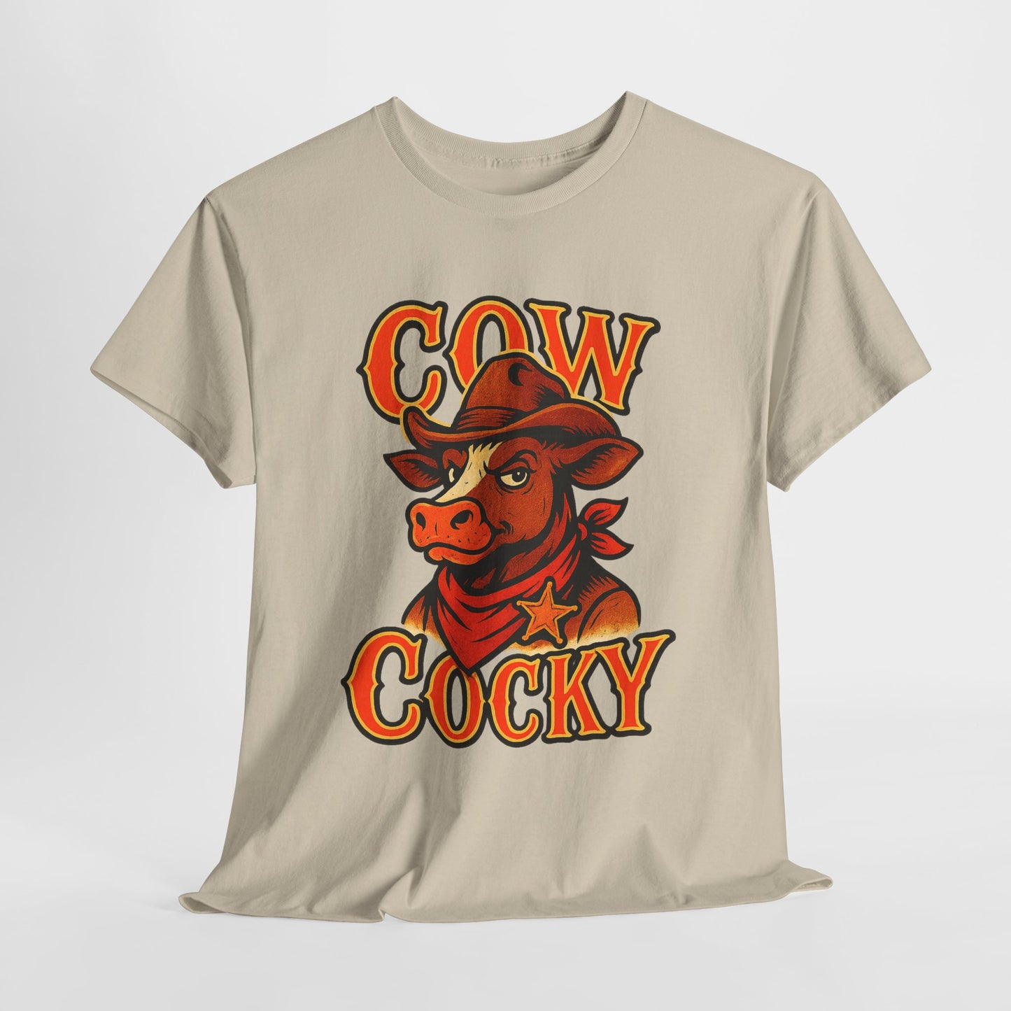 Cow Cocky T-Shirt - Retro Au Go Go