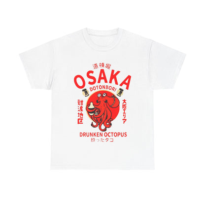 Osaka Drunken Octopus T-Shirt - Retro Au Go Go