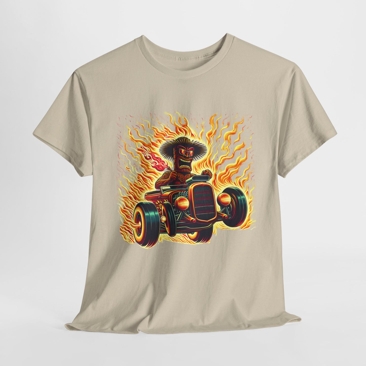 Tiki Hotrodder T-shirt - Retro Au Go Go