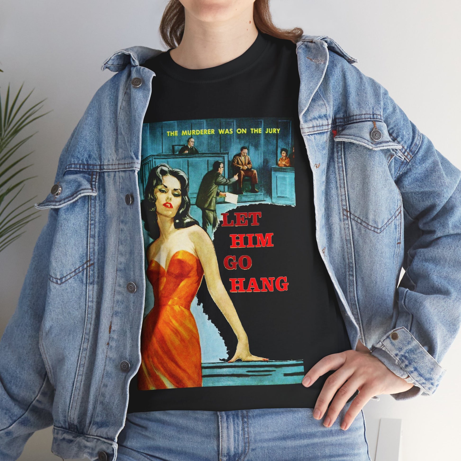 Let Him Go Hang T-shirt - Retro Au Go Go