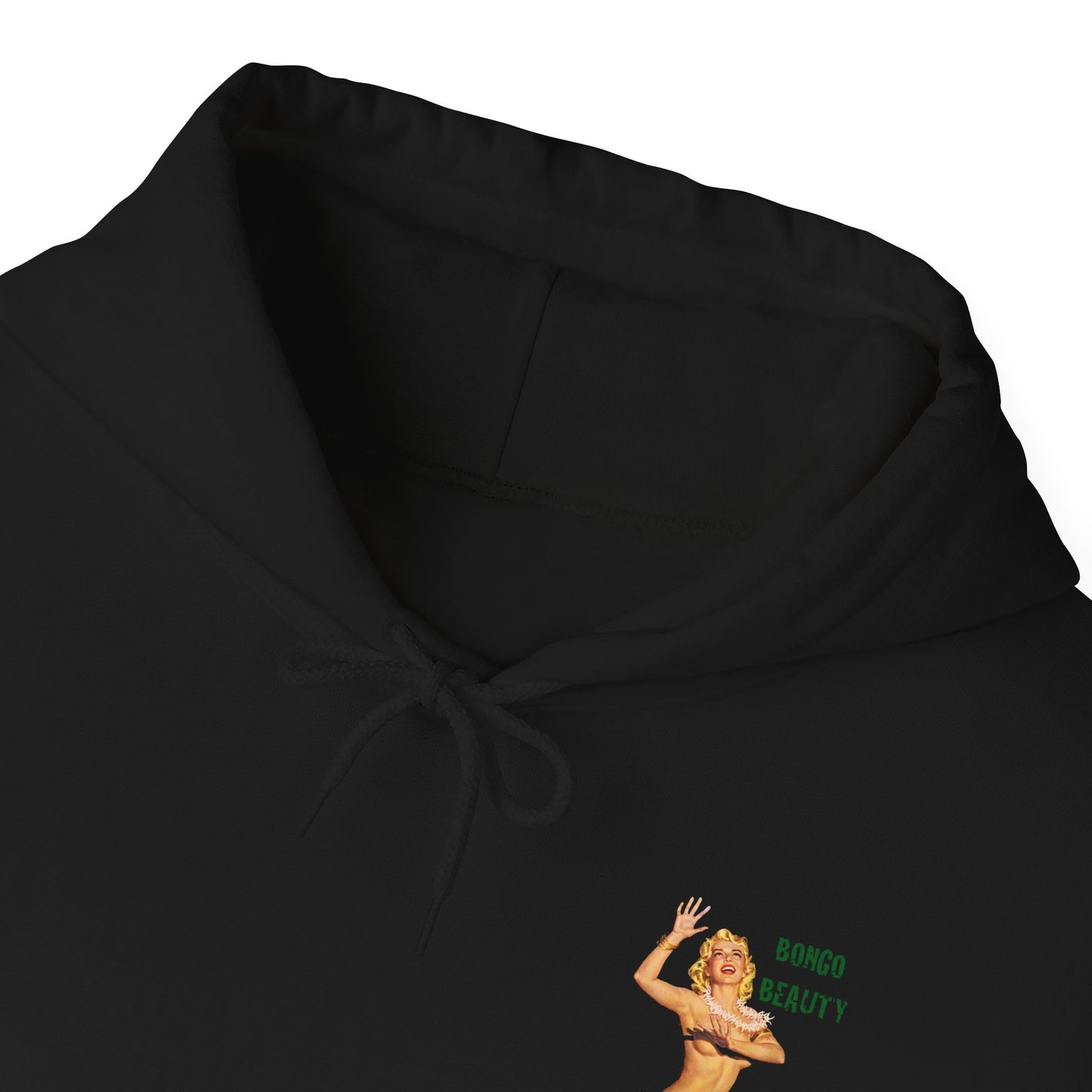 Bongo Beauty Hooded Sweatshirt - Retro Au Go Go