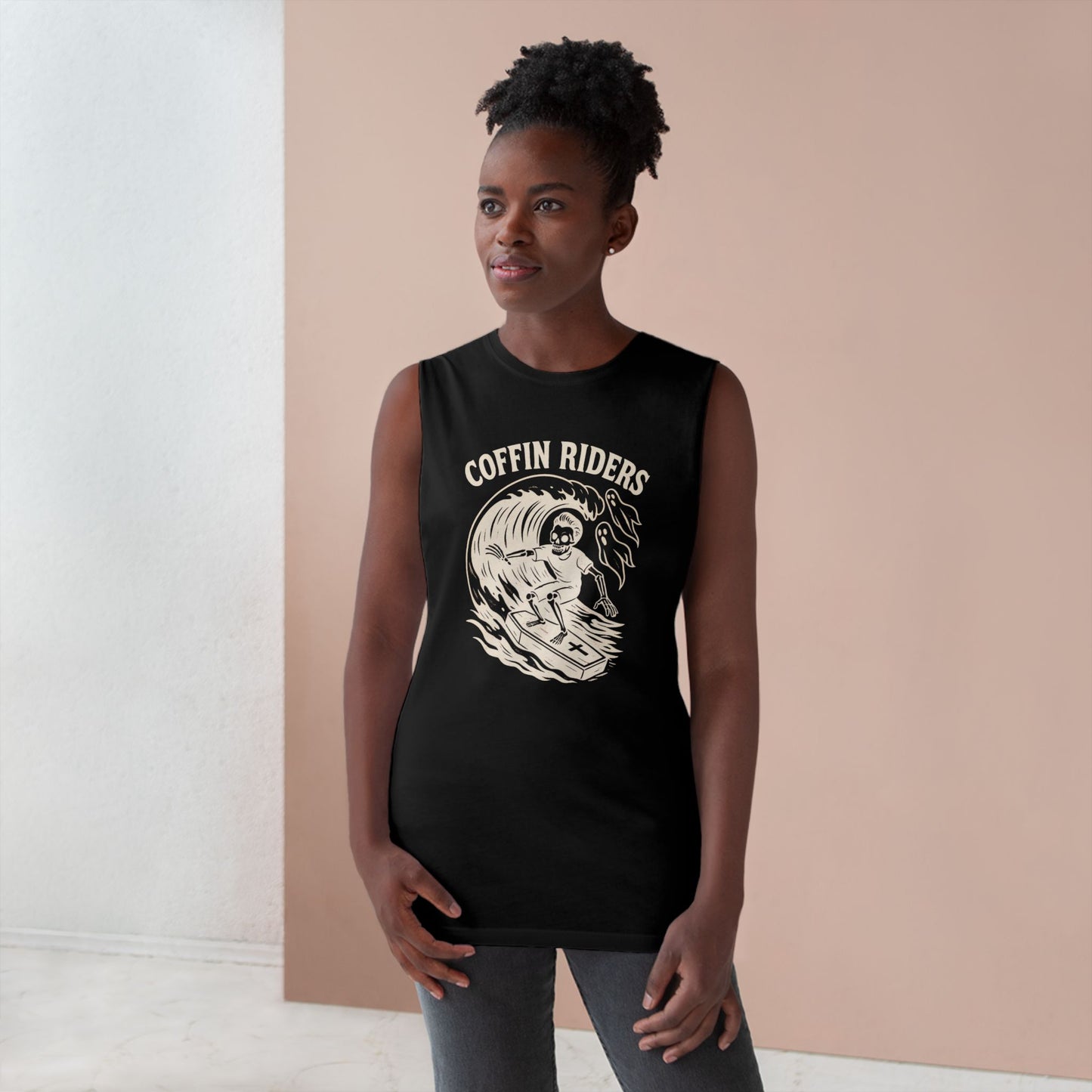 Coffin Riders Tank - Retro Au Go Go