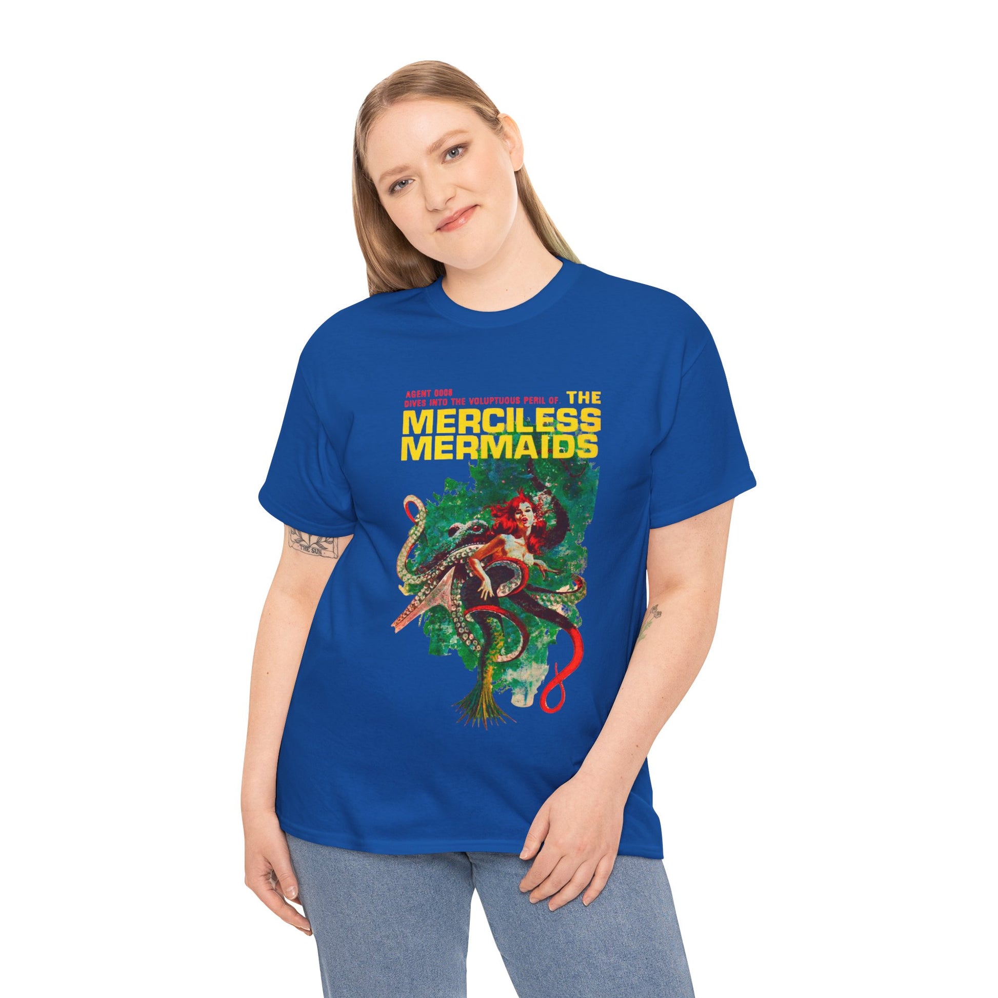 Merciless Mermaids T-shirt - Retro Au Go Go