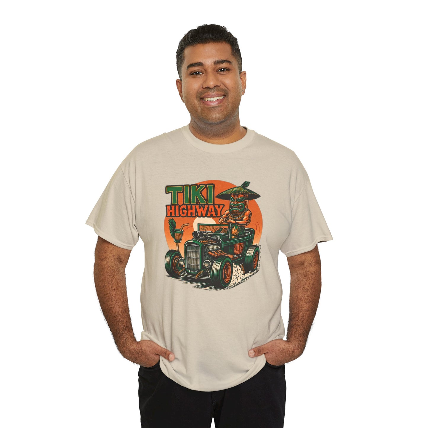 Tiki Highway T-shirt - Retro Au Go Go