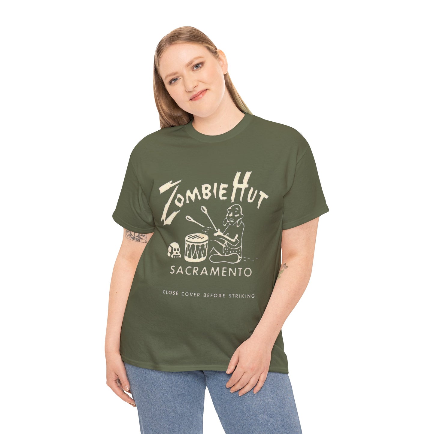 Zombie Hut T-Shirt - Retro Au Go Go
