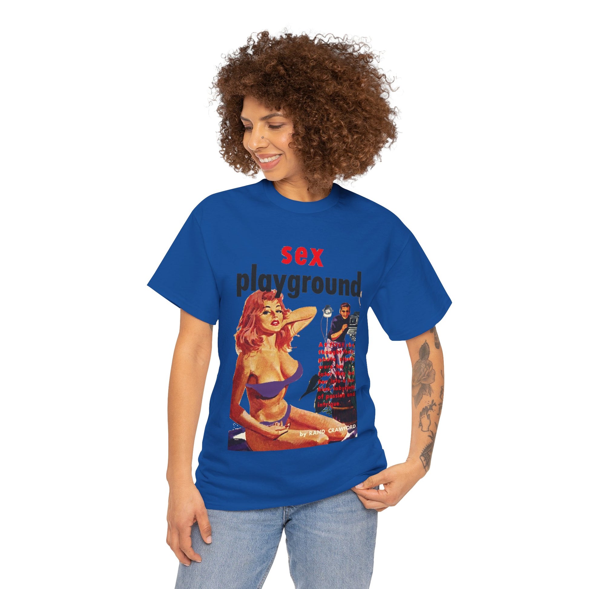 Sex Playground T-shirt - Retro Au Go Go