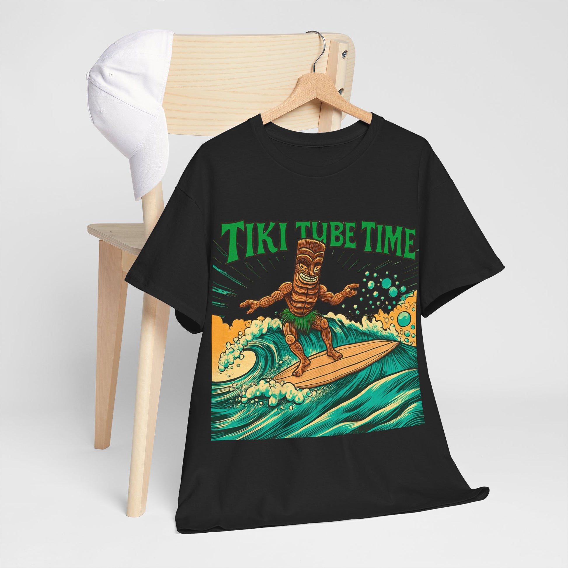 Tiki Tube Time T-shirt - Retro Au Go Go