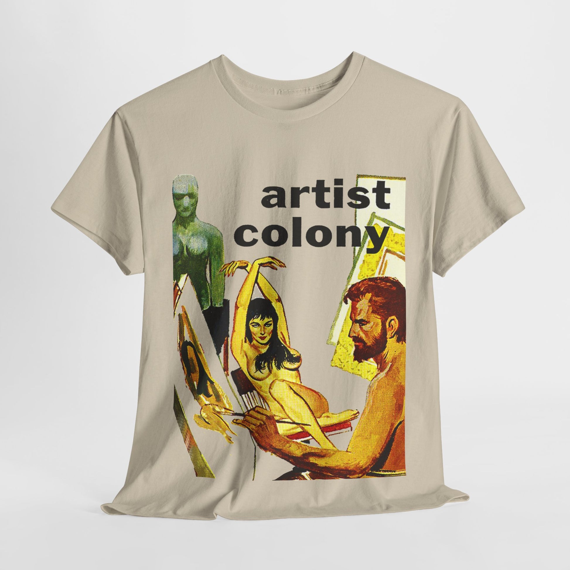 Artist Colony T-shirt - Retro Au Go Go