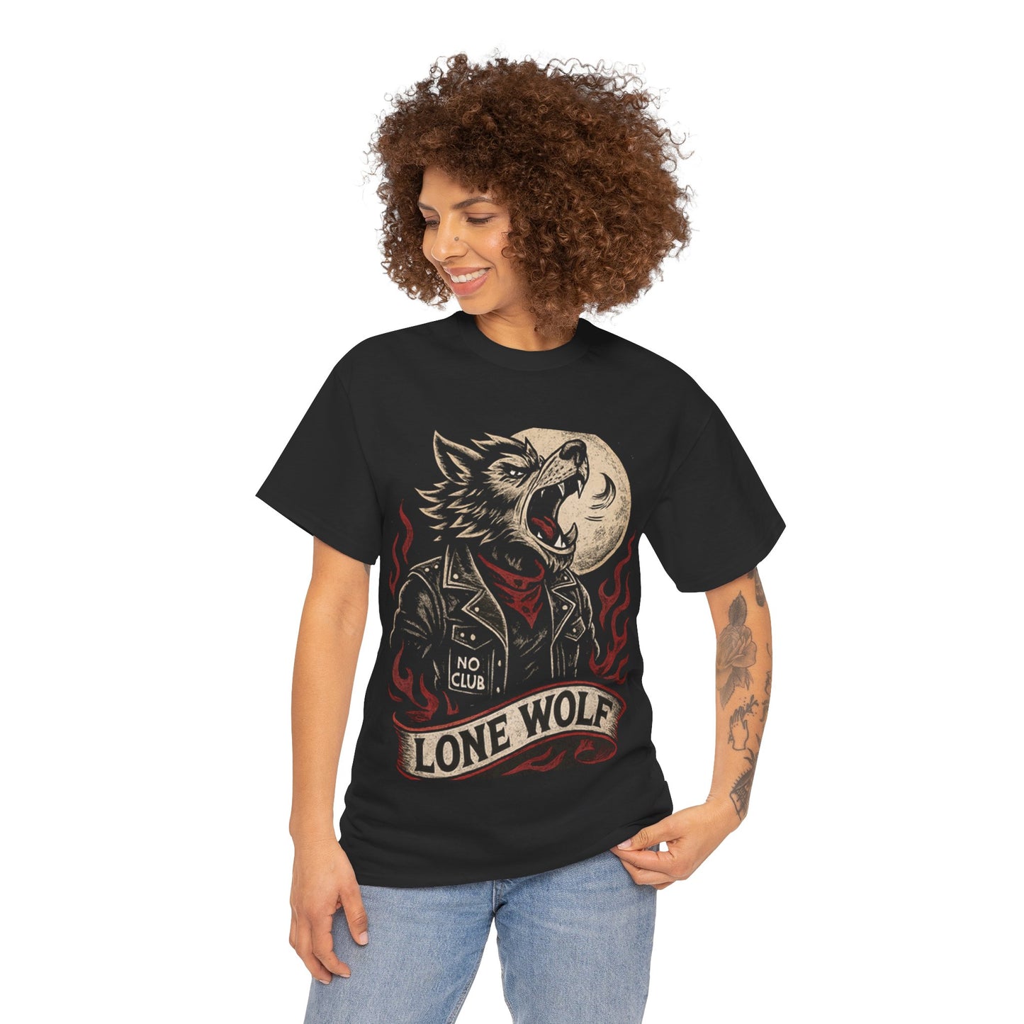 Lone Wolf T-Shirt - Retro Au Go Go