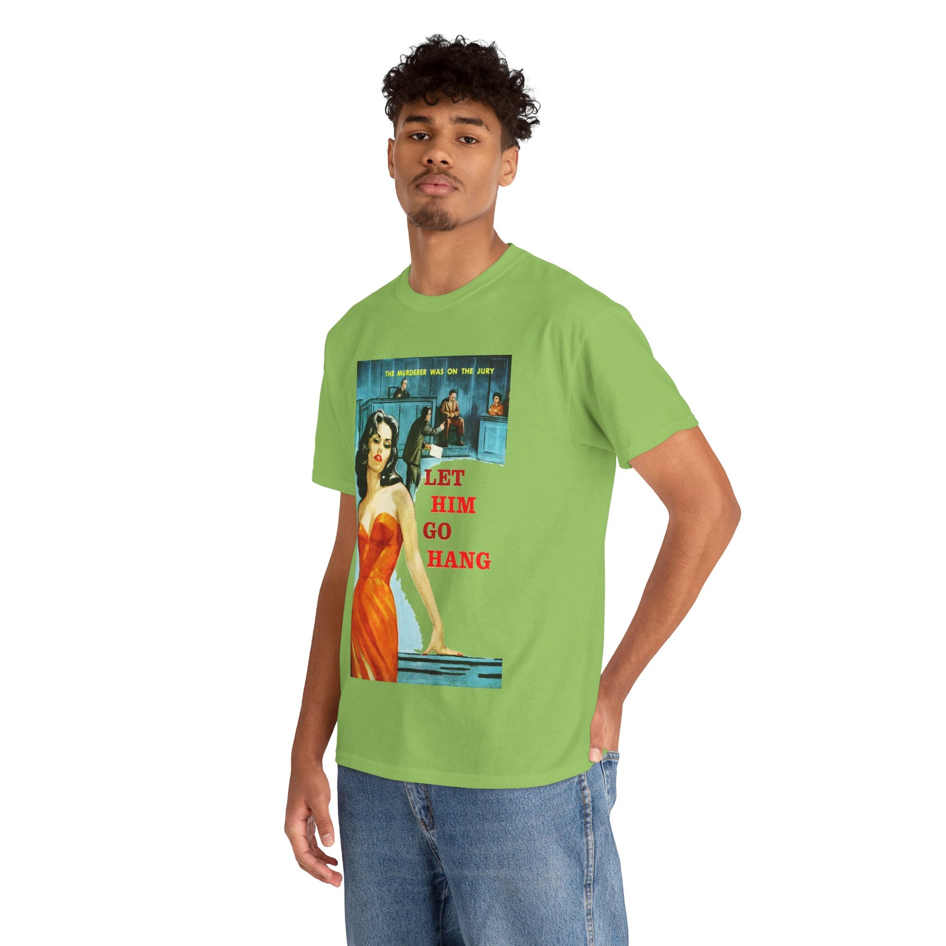 Let Him Go Hang T-shirt - Retro Au Go Go