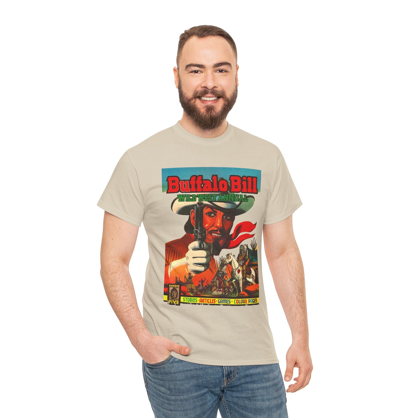 Buffalo Bill T-Shirt - Retro Au Go Go