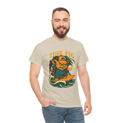 Tube Pig T-shirt - Retro Au Go Go