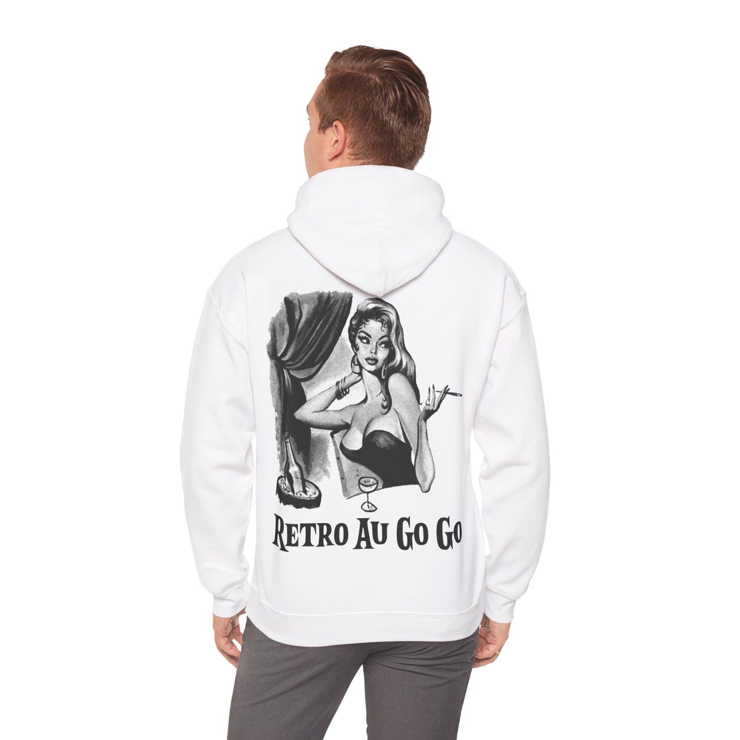 Retro Au Go Go Hooded Sweatshirt - Retro Au Go Go