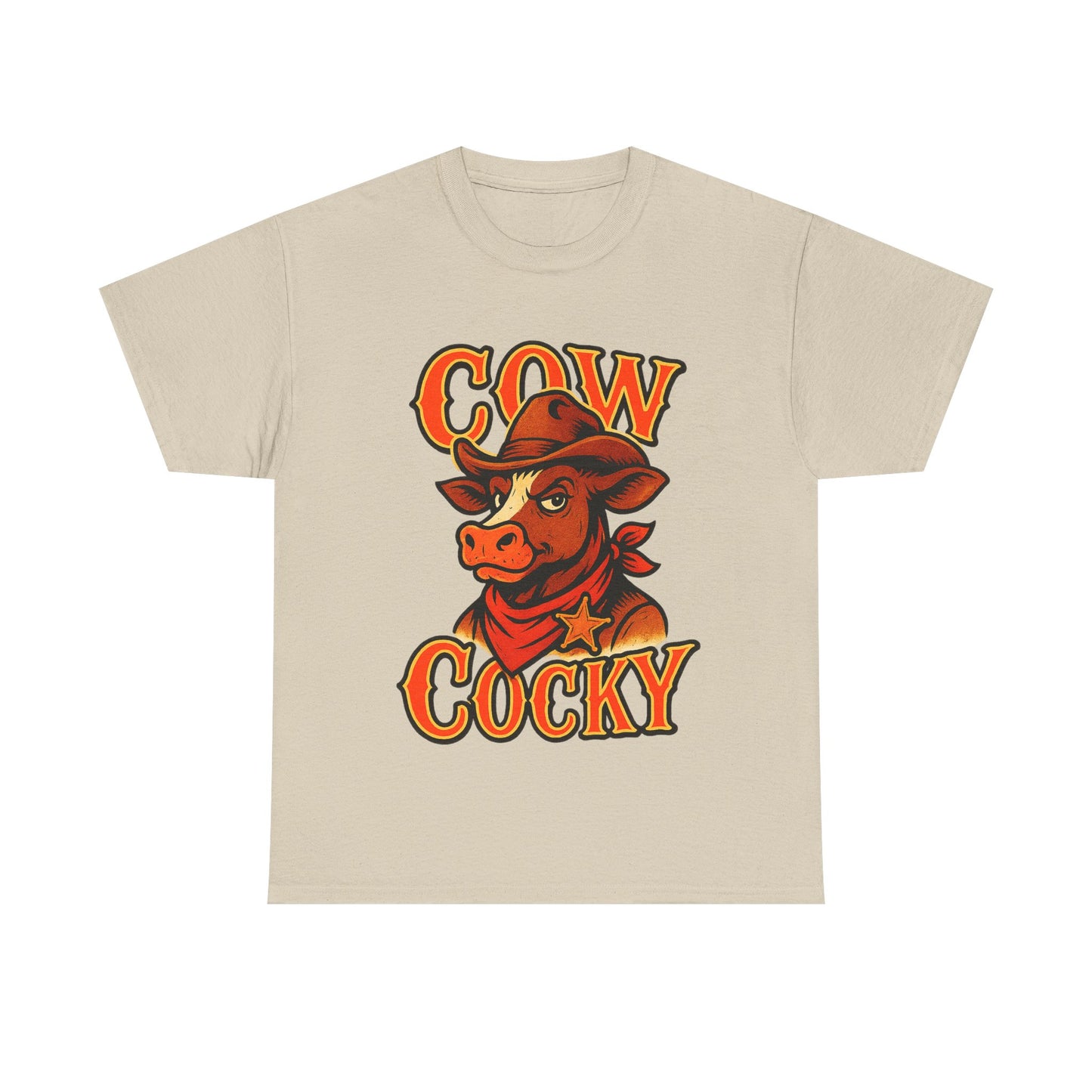Cow Cocky T-Shirt - Retro Au Go Go