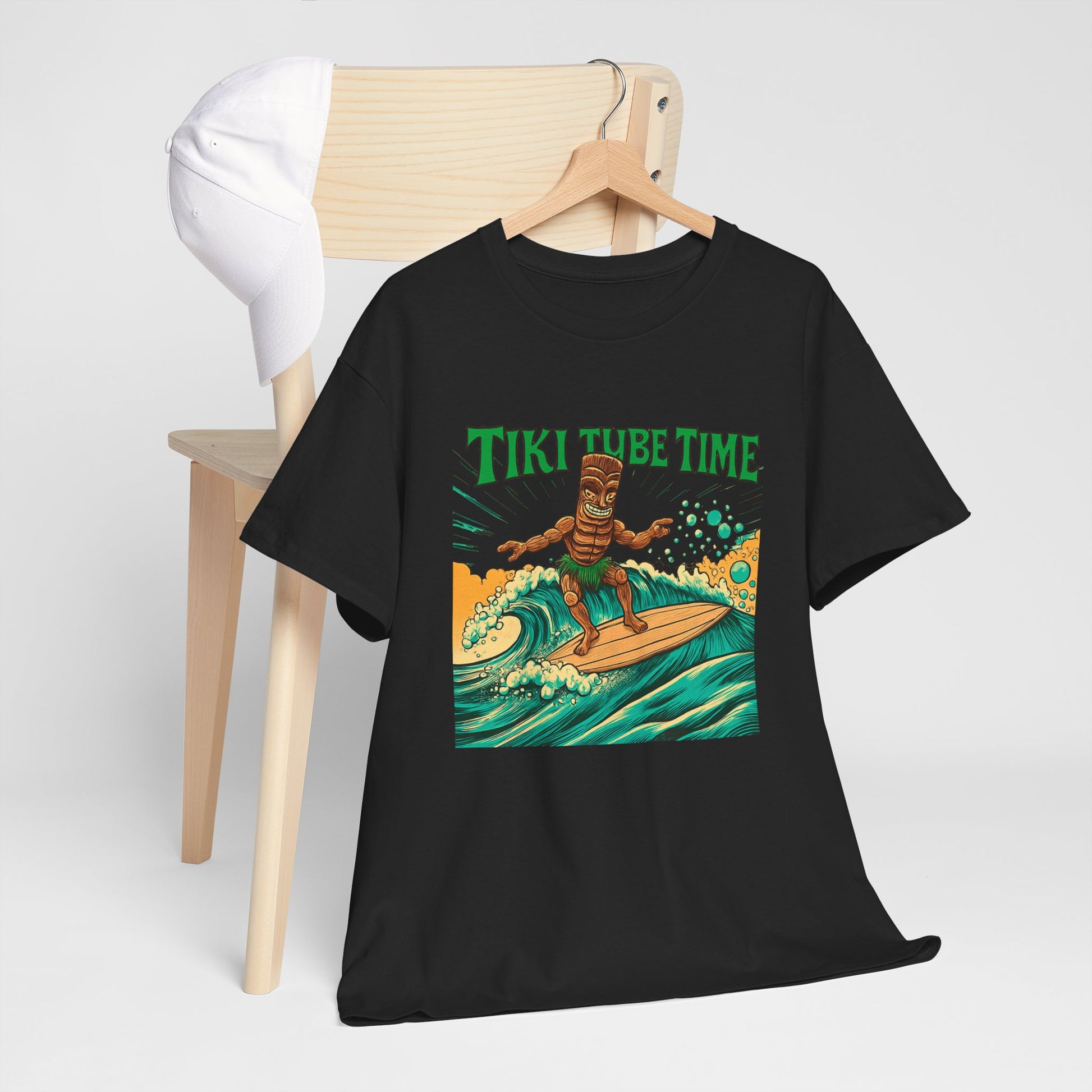 Tiki Tube Time T-shirt - Retro Au Go Go