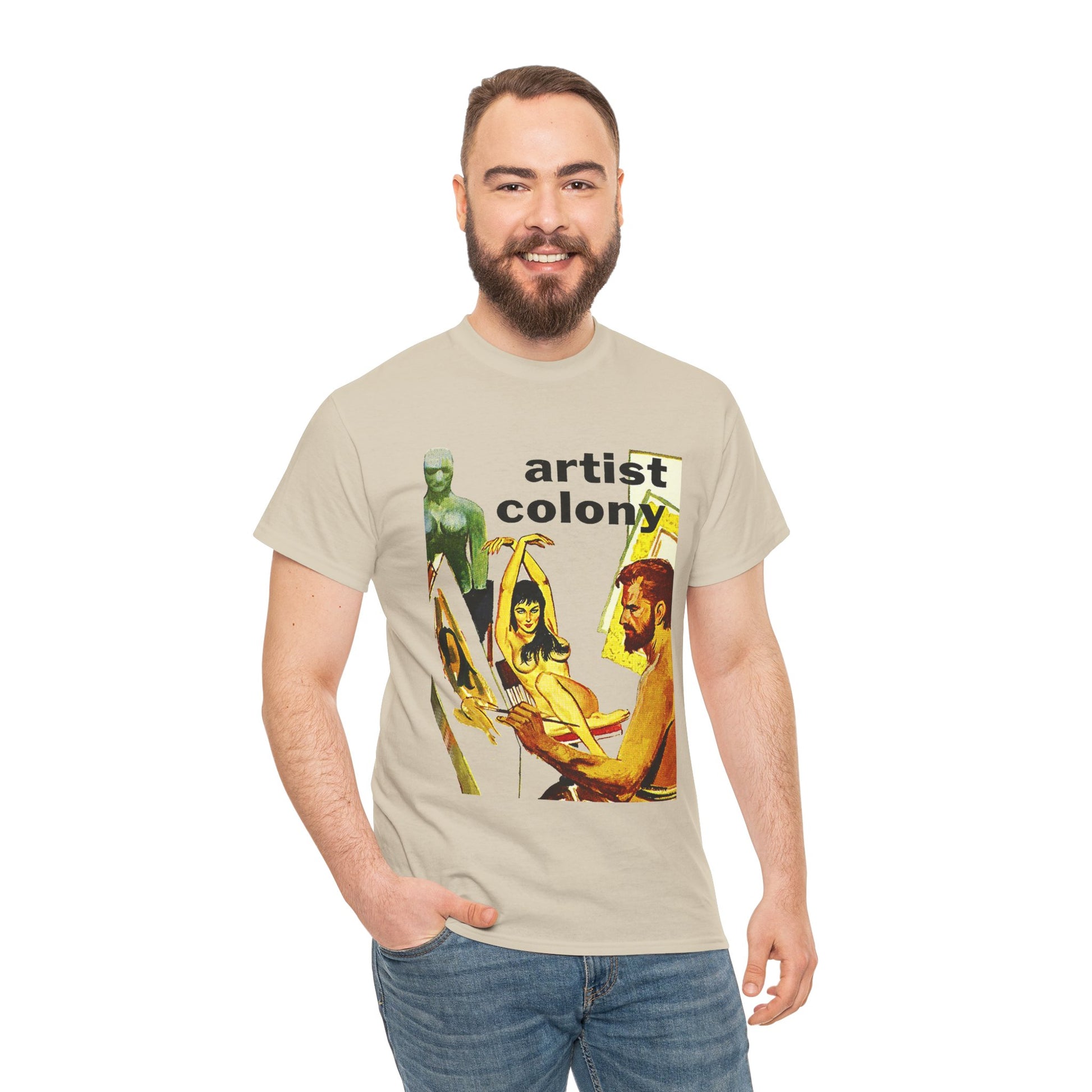 Artist Colony T-shirt - Retro Au Go Go