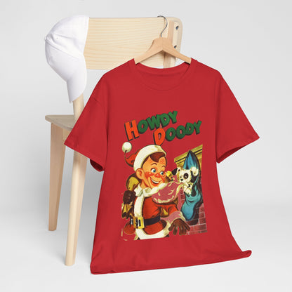 Howdy Doody Christmas T-shirt - Retro Au Go Go