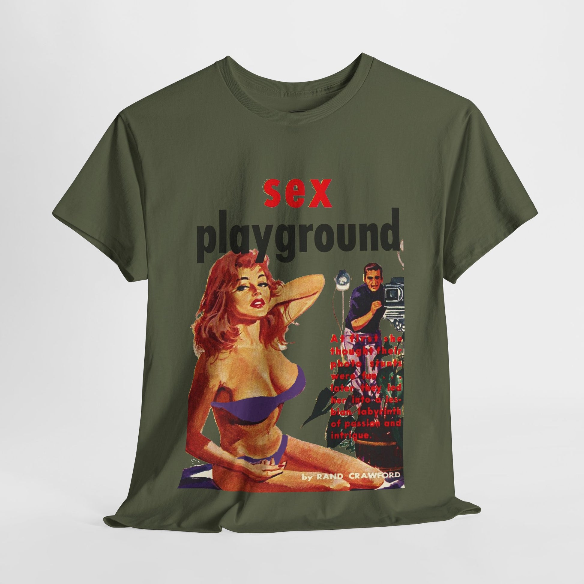 Sex Playground T-shirt - Retro Au Go Go