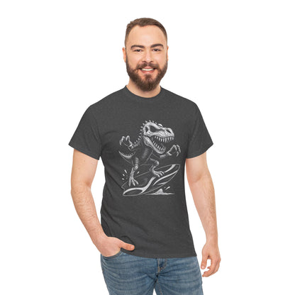 T - Rex Surfing T-shirt - Retro Au Go Go