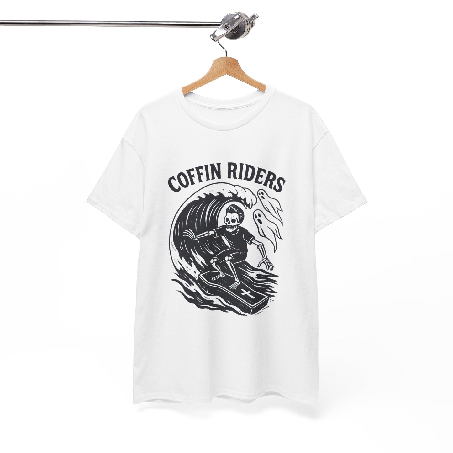 Coffin Riders T-shirt - Retro Au Go Go
