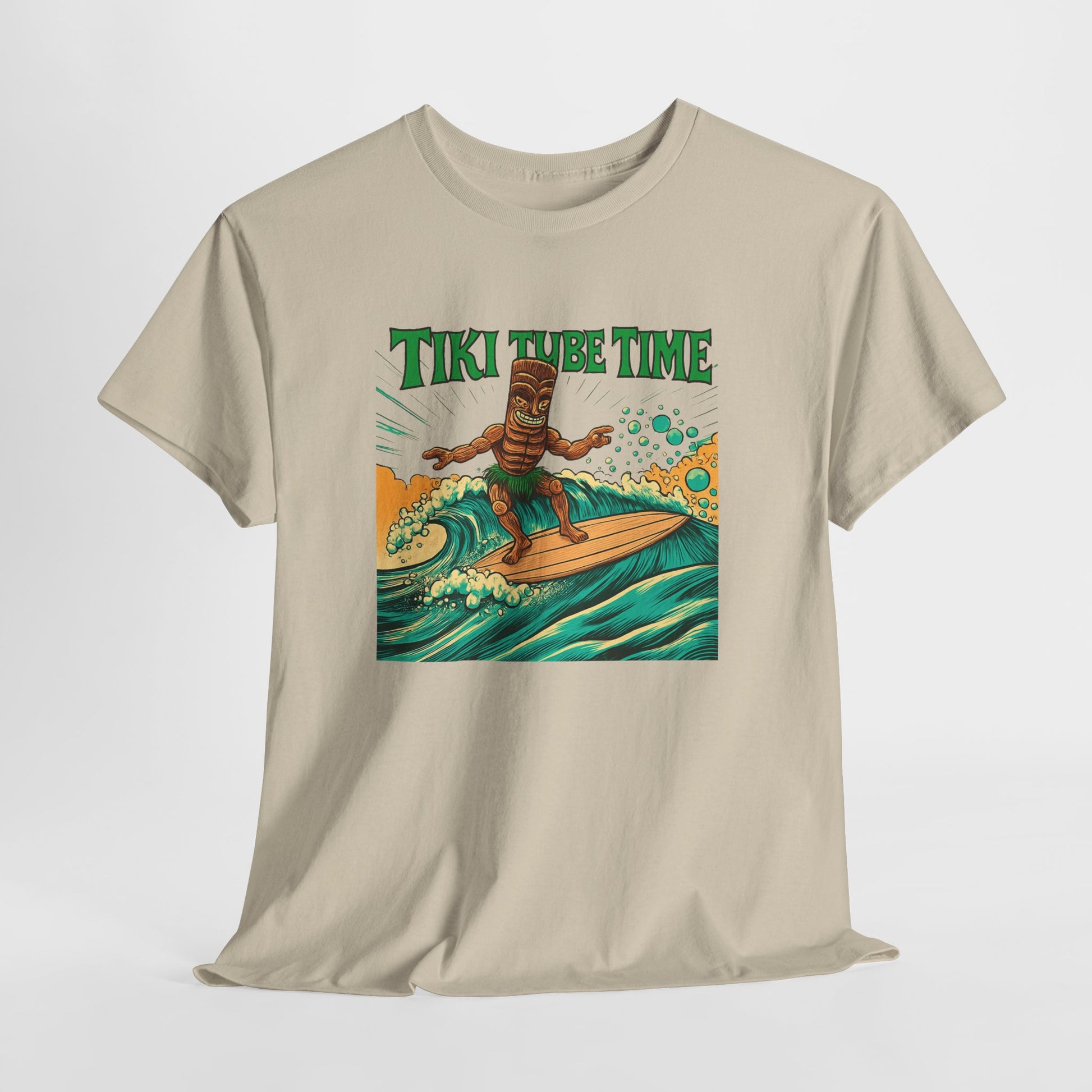 Tiki Tube Time T-shirt - Retro Au Go Go
