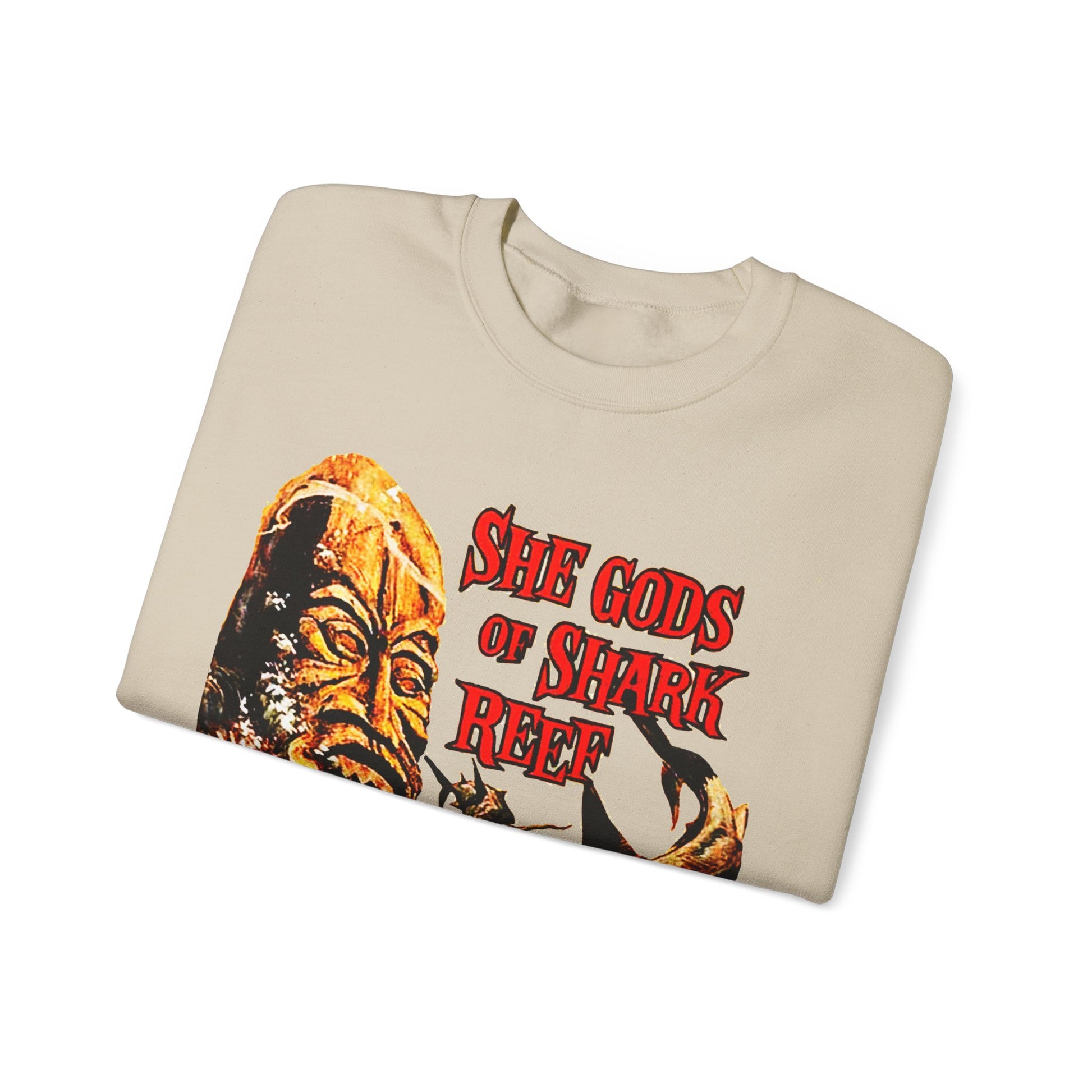 She Gods Of Shark Reef Sweatshirt - Retro Au Go Go