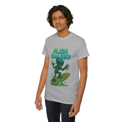 Alien Surf Fiend T-shirt - Retro Au Go Go