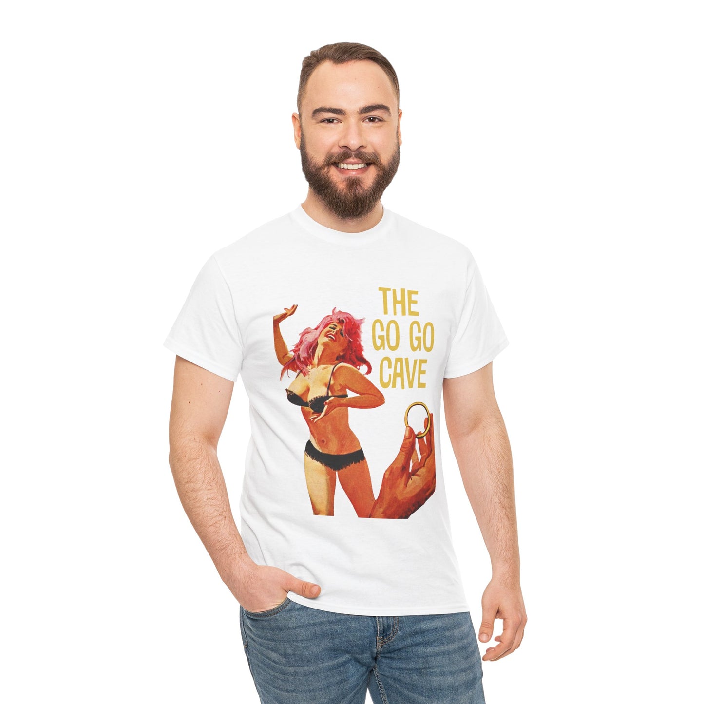 The Go Go Cave T-shirt - Retro Au Go Go