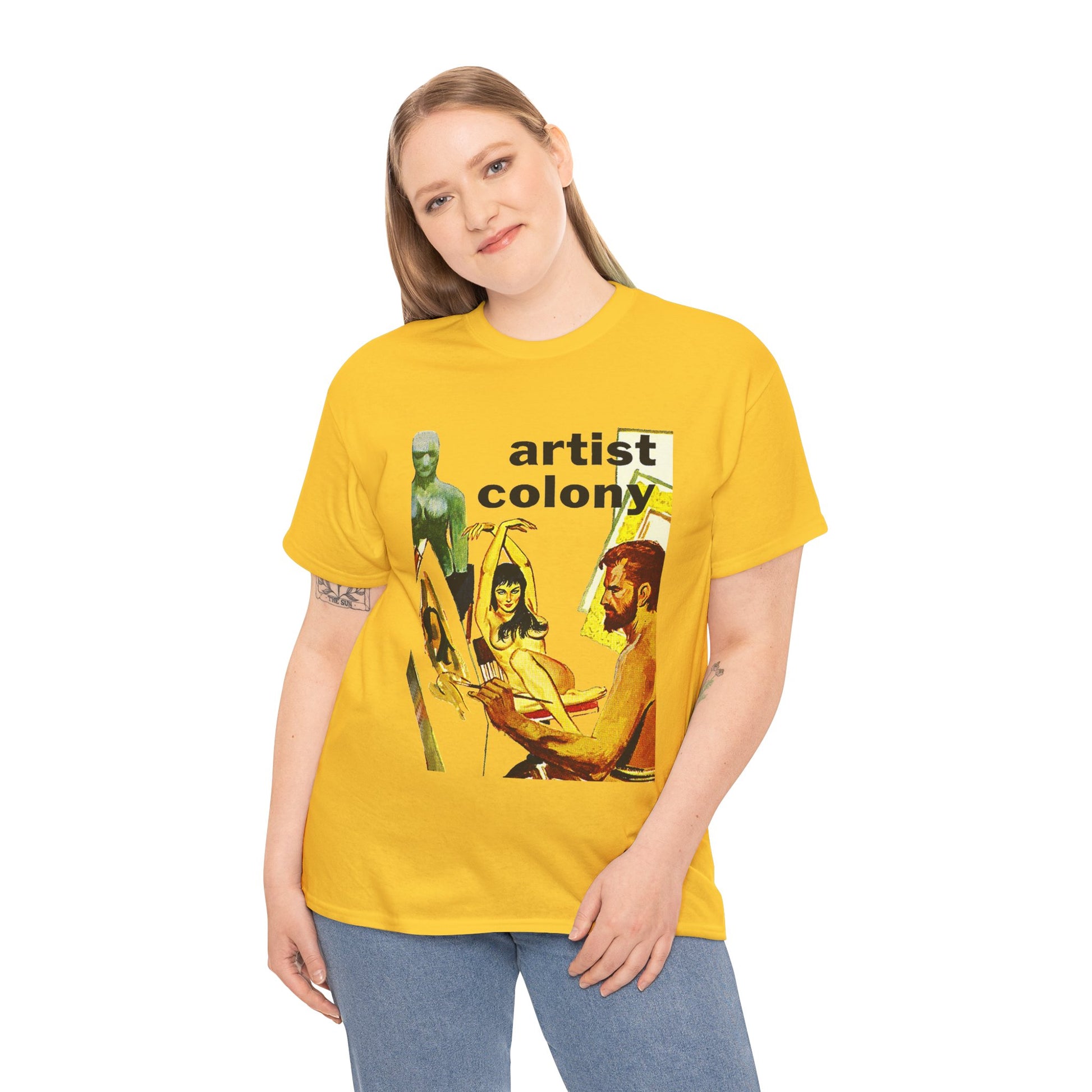 Artist Colony T-shirt - Retro Au Go Go