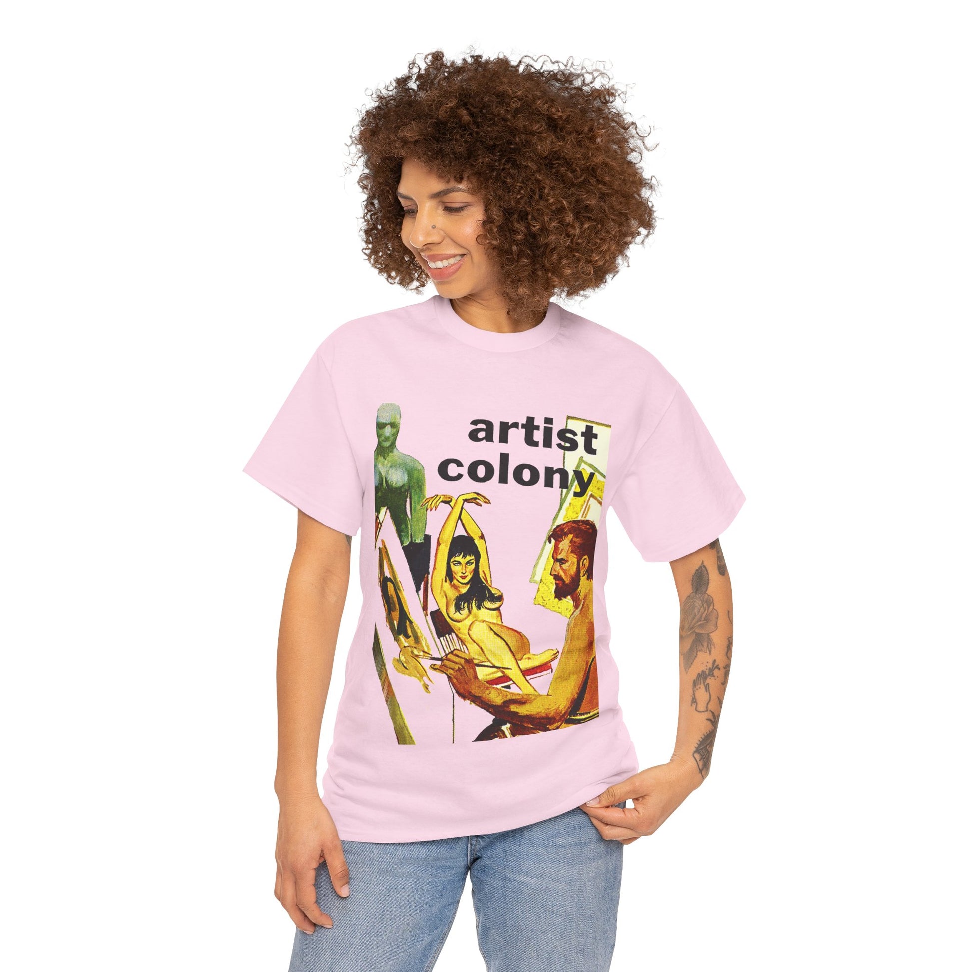 Artist Colony T-shirt - Retro Au Go Go